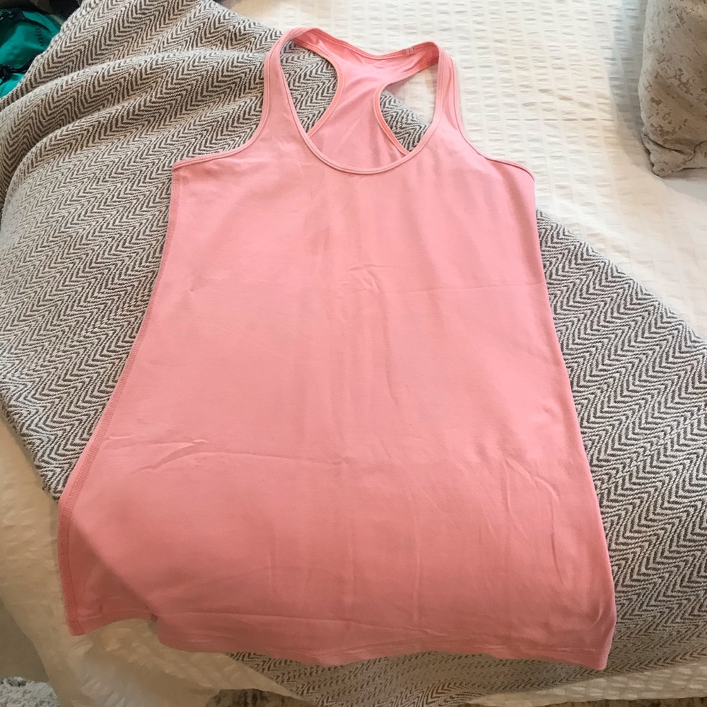 Pink lulu tank